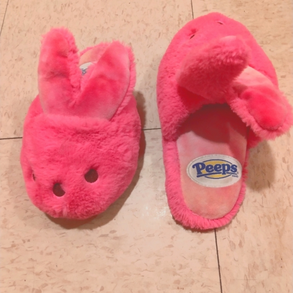 Girls Easter Peeps Slippers